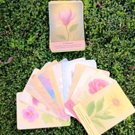 Карти Интуитивни цветни карти 'Божественият цвят в мен'